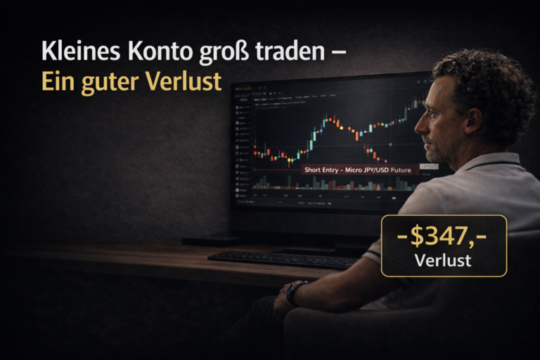 Kleines Konto groß traden – Ein guter Verlust
